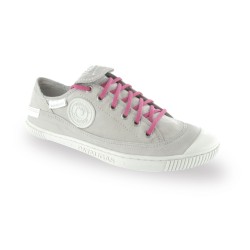 Lacets pour chaussures en toile plats et fins longueur 40 cm largeur 4 mm couleur rose litchy