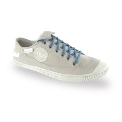 Lacets pour chaussures en toile plats et fins longueur 70 cm largeur 4 mm couleur bleu azur