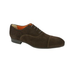 Lacets pour chaussures de ville ronds et fins cirés longueur 75 cm diamètre 2,5 mm couleur gris souris
