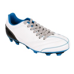 Lacets pour chaussures à crampons foot et rugby longueur 110 cm largeur 7 mm couleur gris garenne