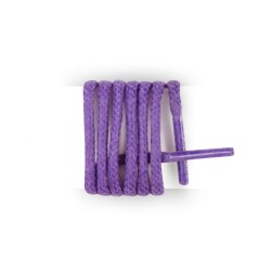 Lacets pour chaussures de ville ronds et fins cirés longueur 75 cm diamètre 2,5 mm couleur violet iris