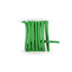 Lacets pour chaussures de ville ronds et fins cirés longueur 75 cm diamètre 2,5 mm couleur vert sapin