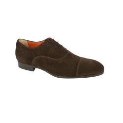 Lacets pour chaussures de ville ronds et fins cirés longueur 90 cm diamètre 2,5 mm couleur noir ébène