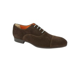 Lacets pour chaussures de ville ronds et fins cirés longueur 90 cm diamètre 2,5 mm couleur bleu ciel