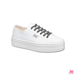 Lacets pour chaussures en toile plats et fins longueur 70 cm largeur 4 mm couleur gris source