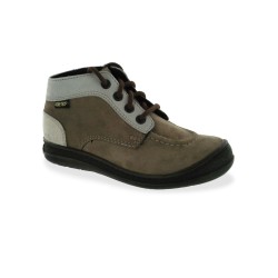 Lacets pour boots et sneakers ronds et épais longueur 90 cm diamètre 4 mm couleur marron acajou
