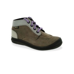 Lacets pour boots et sneakers ronds et épais longueur 90 cm diamètre 4 mm couleur mauve lavande