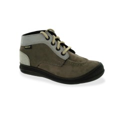 Lacets pour boots et sneakers ronds et épais longueur 110 cm diamètre 4 mm couleur beige champagne