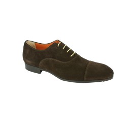 Lacets pour chaussures de ville ronds et fins cirés longueur 60 cm diamètre 2,5 mm couleur jaune pastel