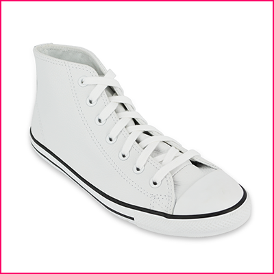 Lacets Converse blancs
