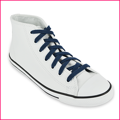 Lacets Converse bleus