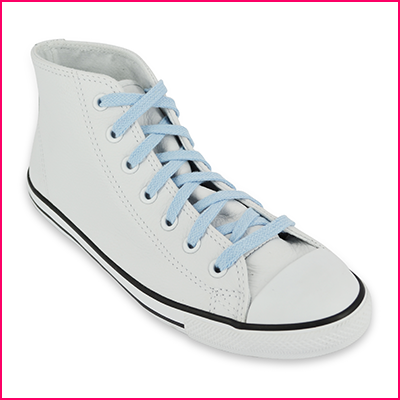 Lacets Converse bleu ciel