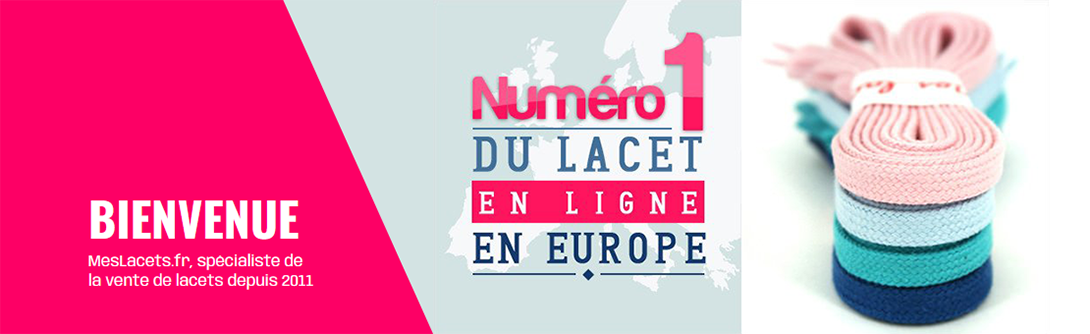 MesLacets Numéro 1 du lacet en ligne en Europe