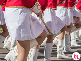 lacets en gros pour majorettes et fanfares MesLacets